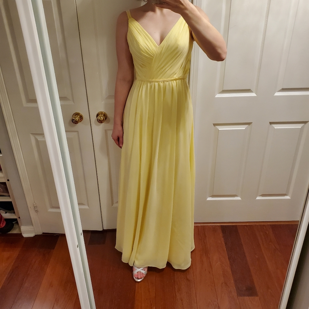 Sweet & Sunny Pastel Yellow Gown